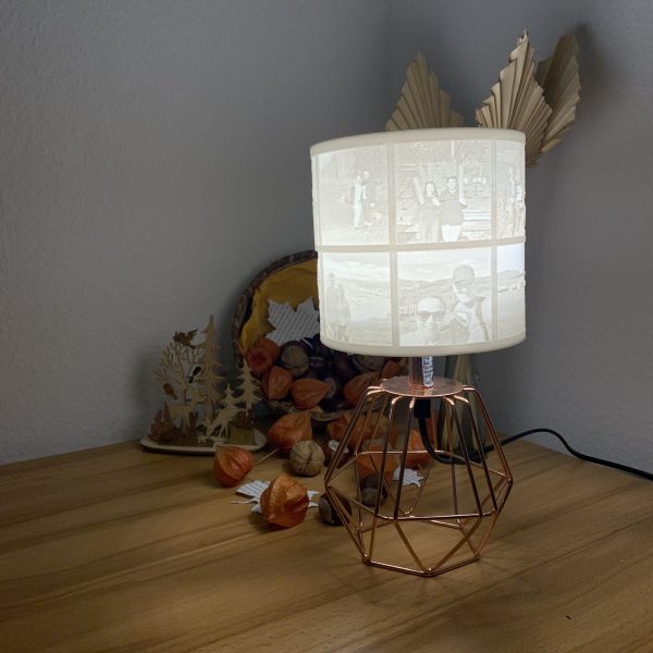 Lampe mit Bilder Dreieck Selection