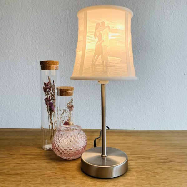 Fotolampe Dreigespann Basic Wohnzimmer