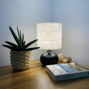 personalisierte Fotolampe Dreiklang Collage